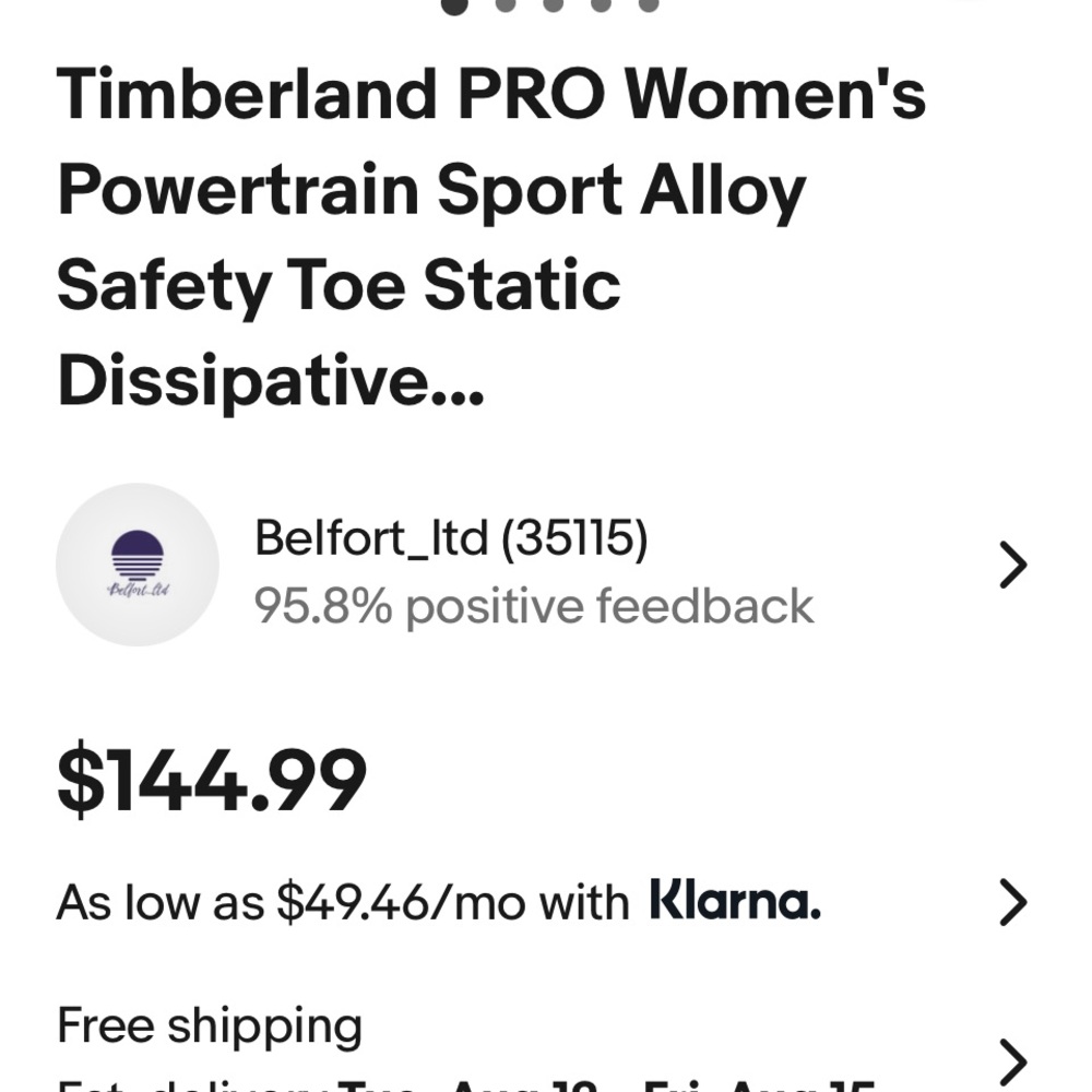 Timberland PRO Women's Powertrain Sport Shoes